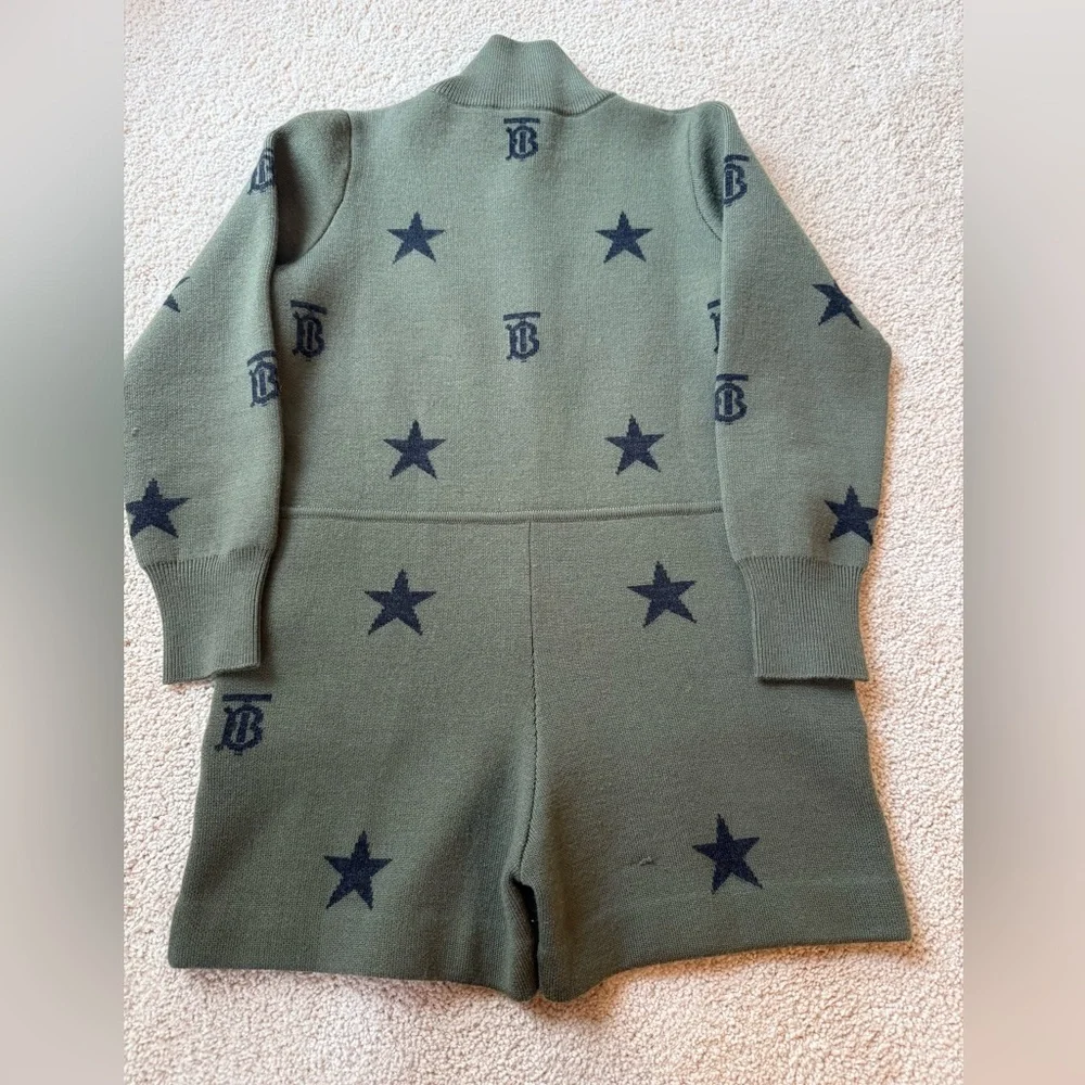 Burberry kids wool romper - Picture 3 of 10